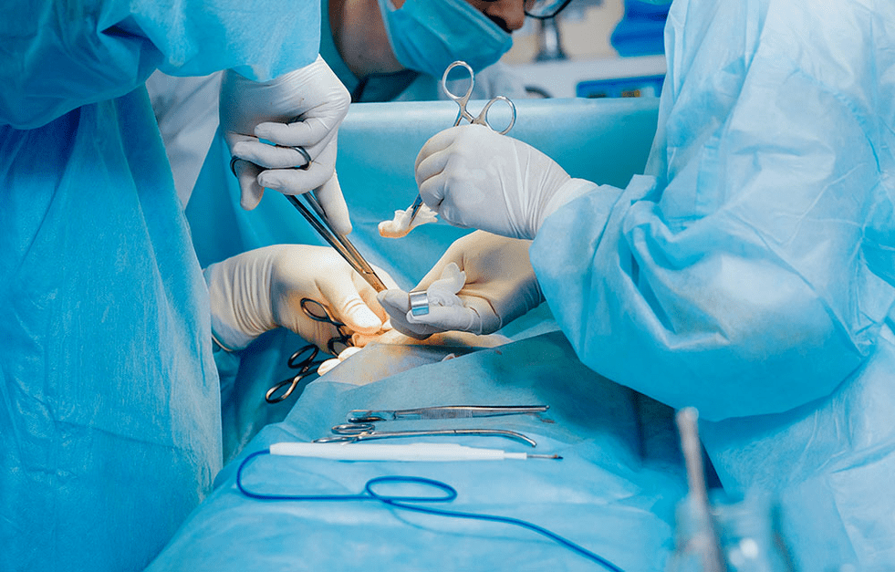 The surgical method of penis enlargement